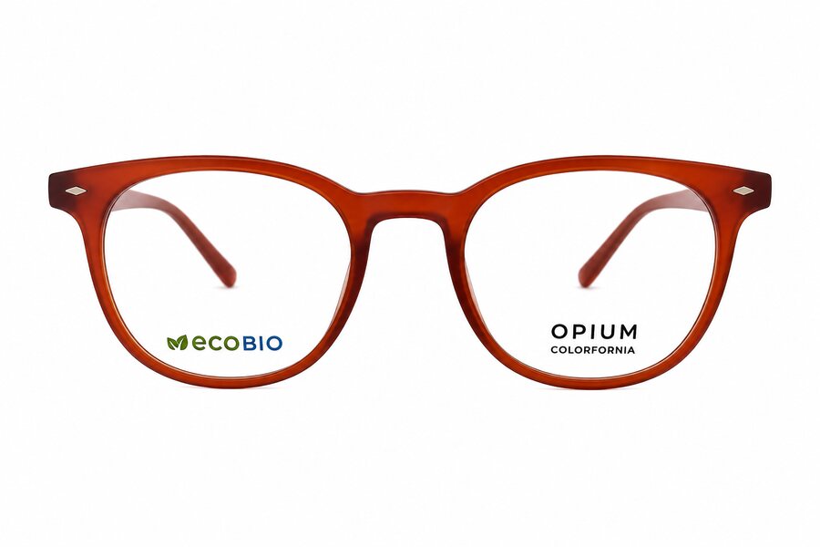 Opium round tortoise eyeglasses
