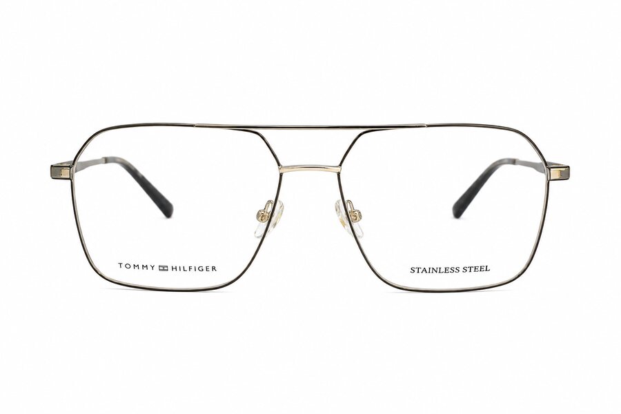 Tommy Hilfiger gold aviator eyeglasses