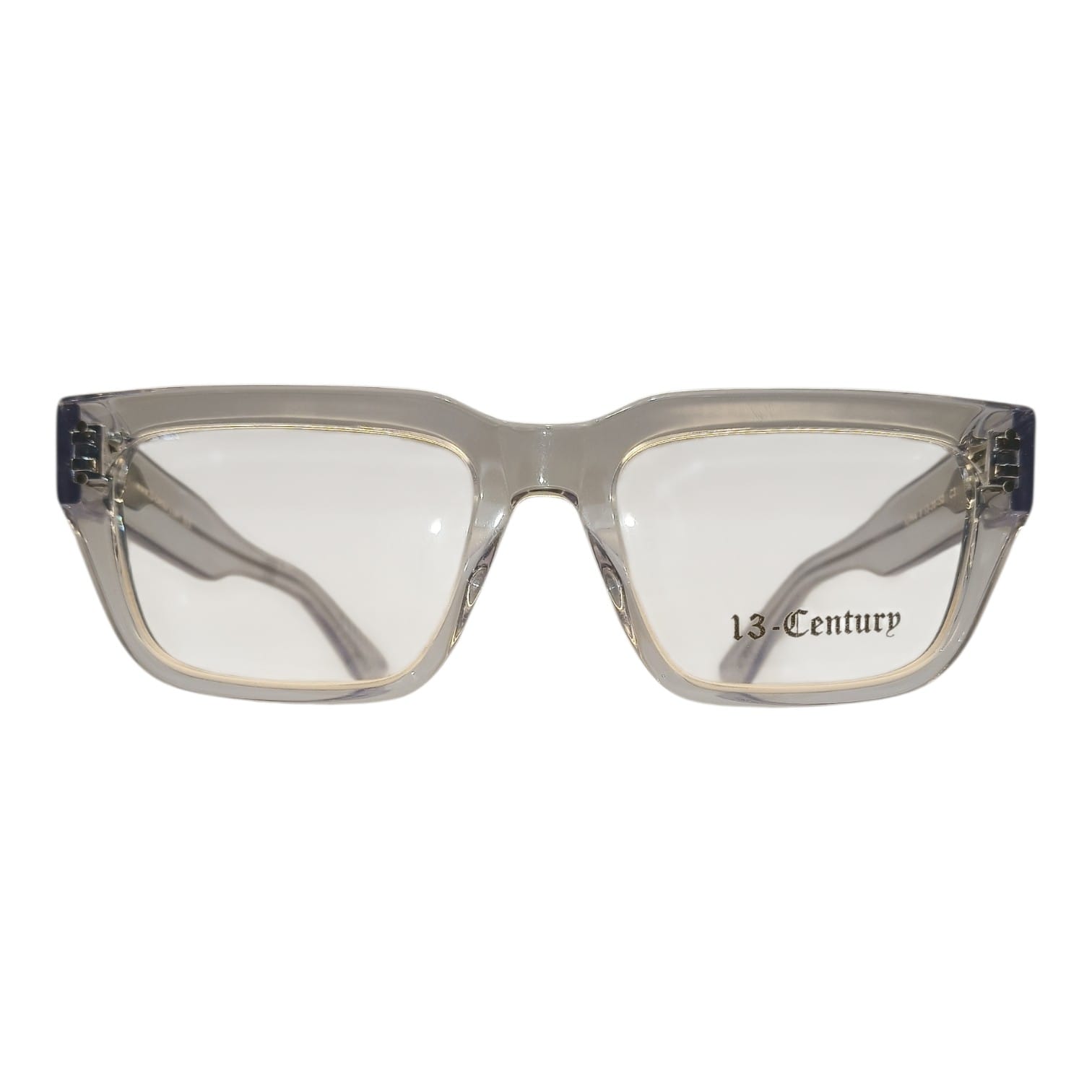 13-Century clear frame eyeglasses