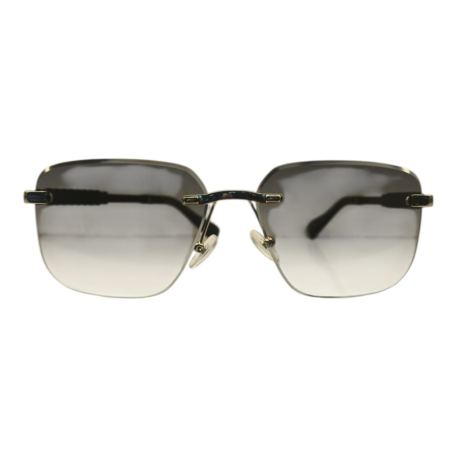 Rimless gold sunglasses