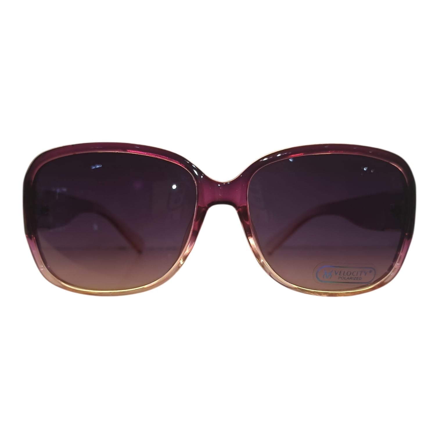 Velocity polarized oversized sunglasses